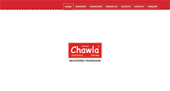 Desktop Screenshot of chawlachicken.in