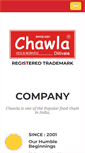 Mobile Screenshot of chawlachicken.in