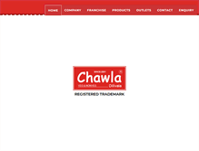 Tablet Screenshot of chawlachicken.in